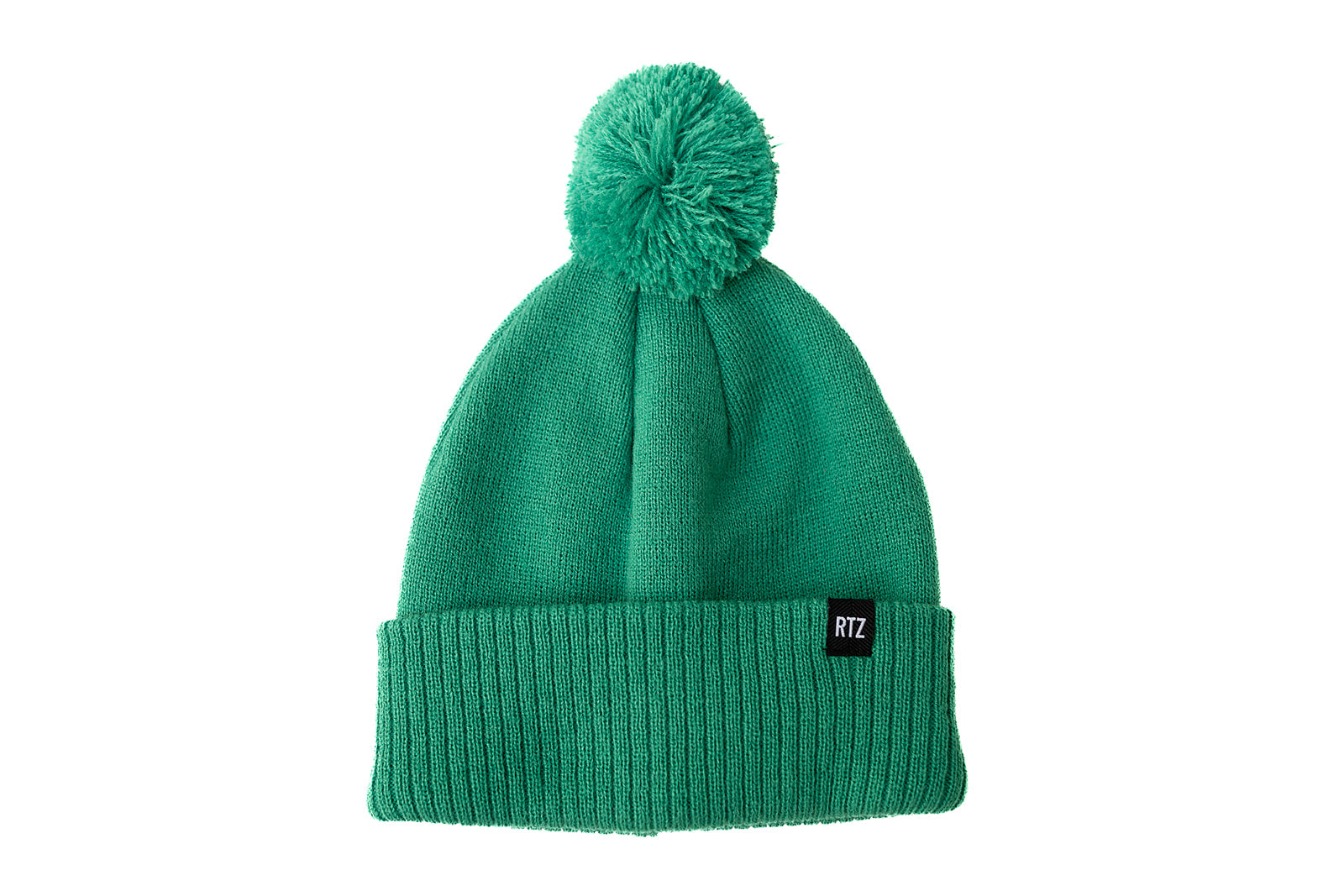 Smiley Pom Pom Beanie Hat