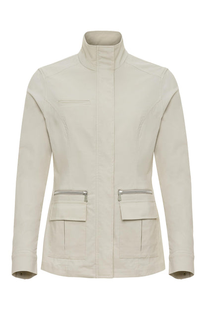 Kenya Safari Jacket in Stone