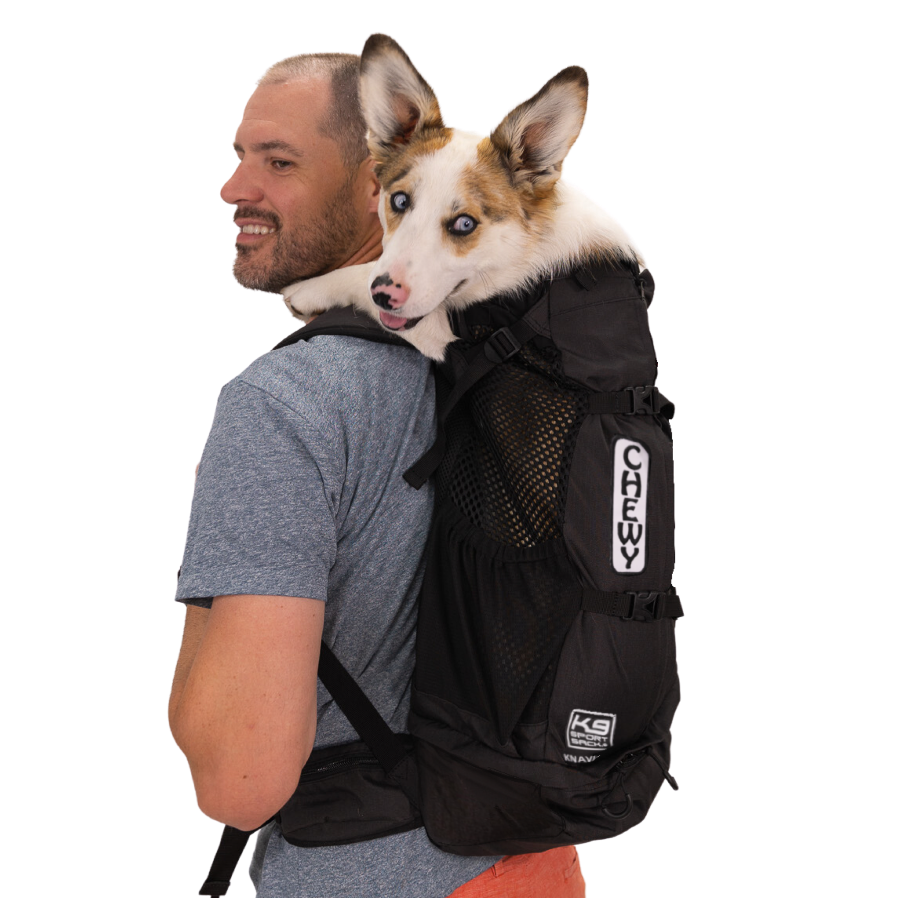 Knavigate | Advanced Dog Carrier with Internal Frame & Hip Belt