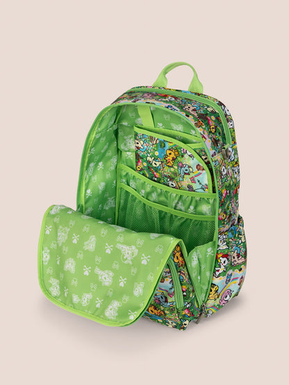 tokidoki Zealous Diaper Bag Backpack - Meadow Blooms