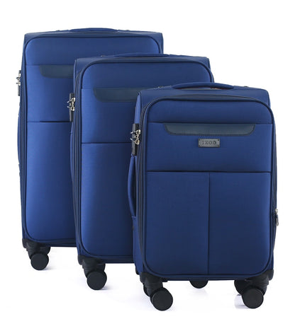 IZOD Liam Soft Shell 3 Piece Luggage Set with Combo Lock