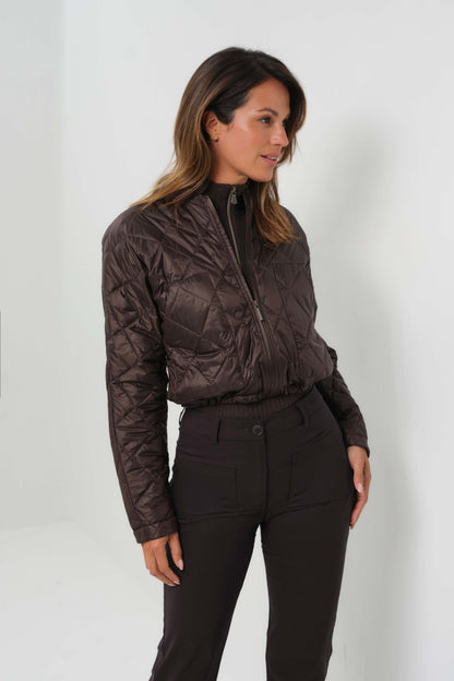 Kyoto Quilted Bomber Jacket