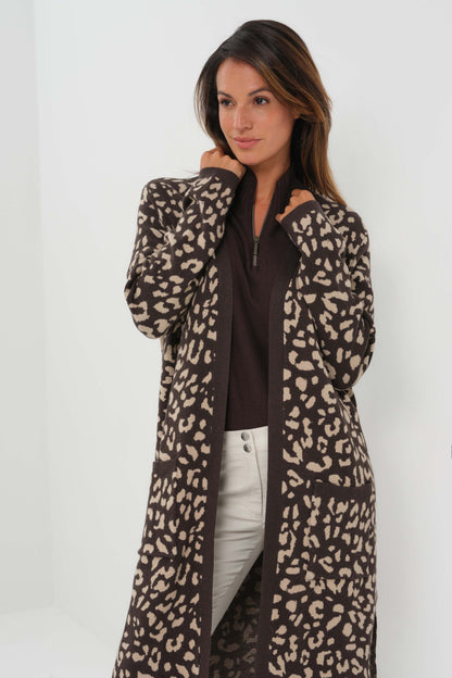 Zendaya Long Duster Cardigan