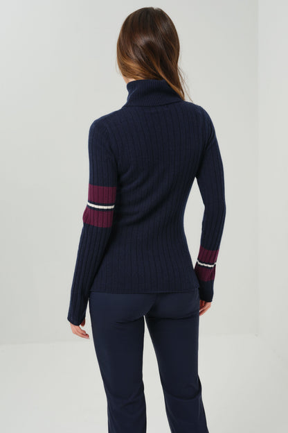 Lourdes Cashmere Turtleneck Sweater