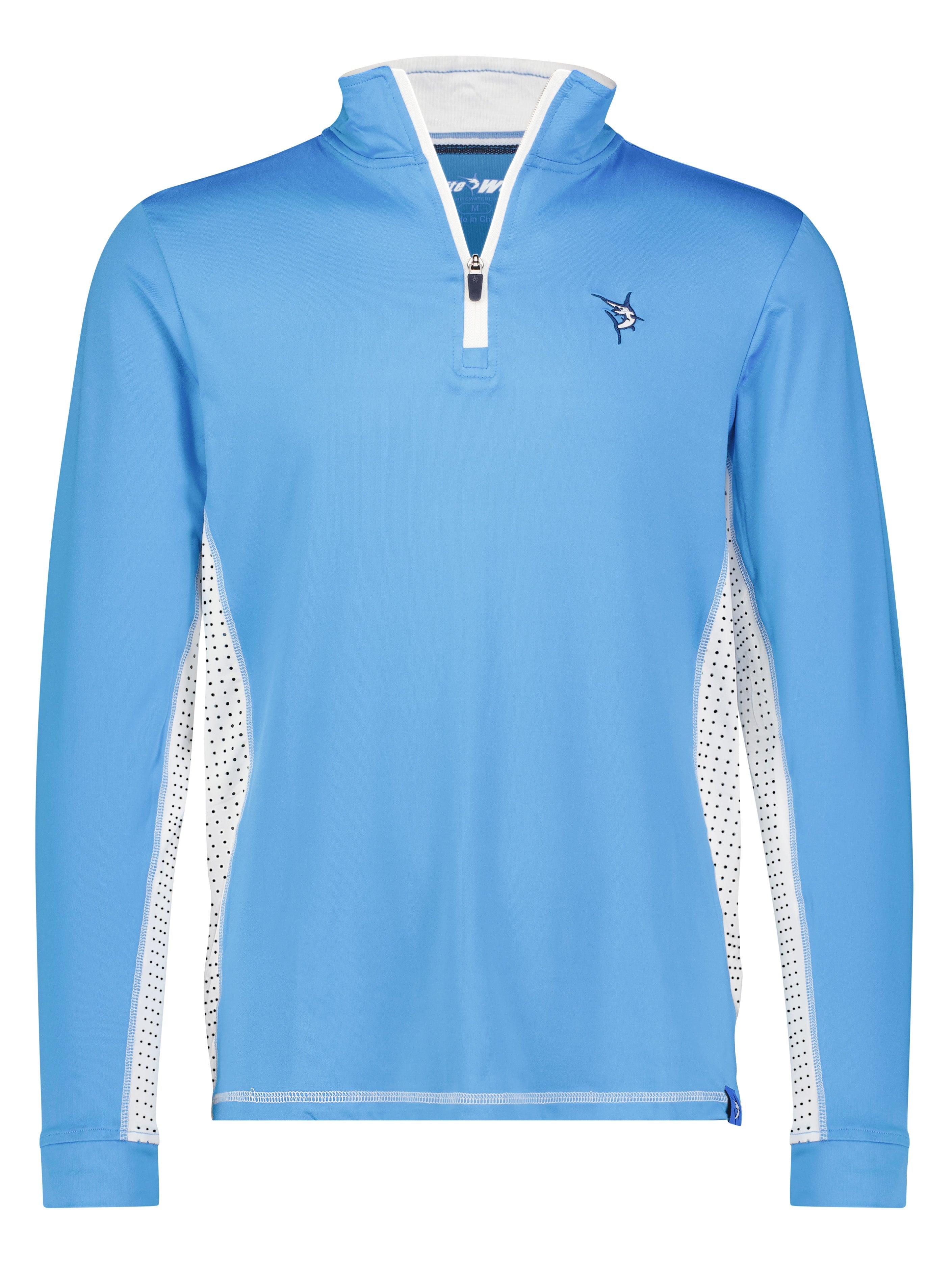 Southport Long Sleeve T-Shirt. Light Blue