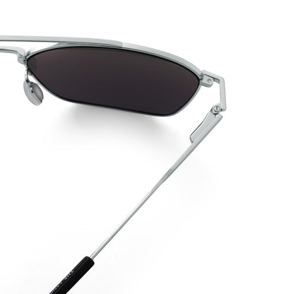 The Langley Sunglasses - Silver Smoke