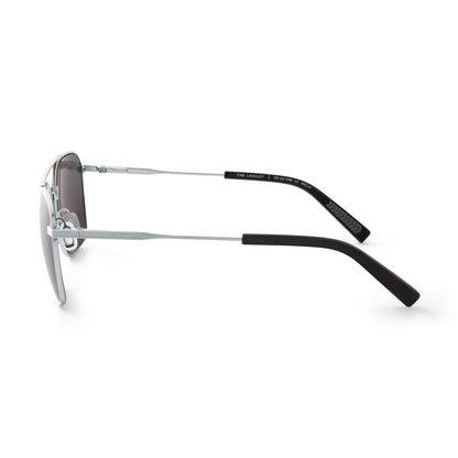 The Langley Sunglasses - Silver Smoke