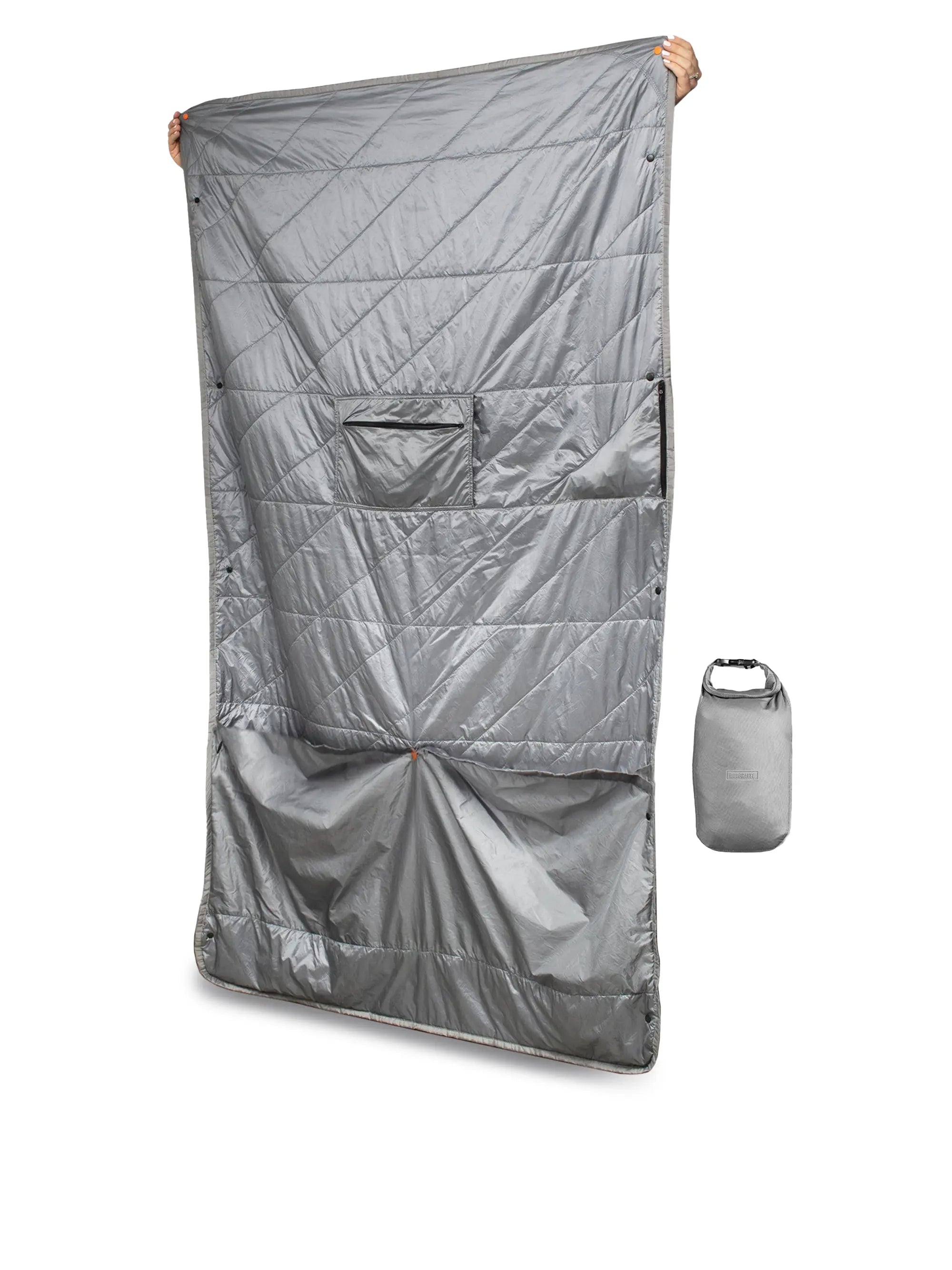 Layover™ Travel Blanket - Insulated & Packable | Gray