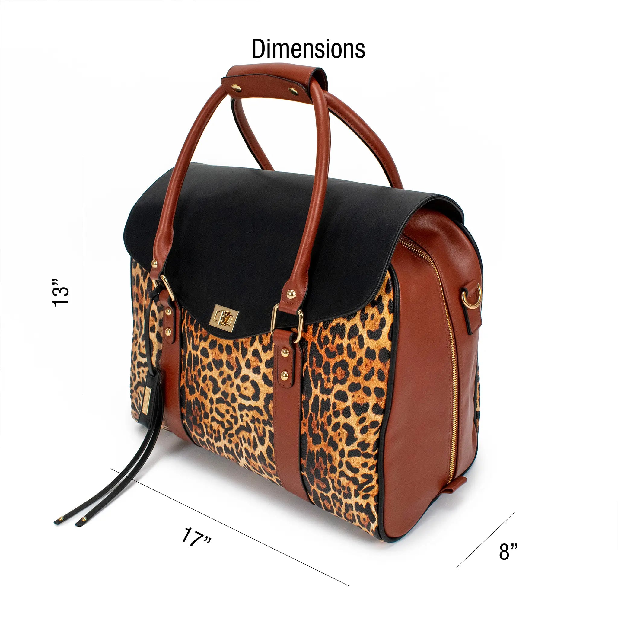 Leopard Luggage Set | Weekender | Sling Bundle