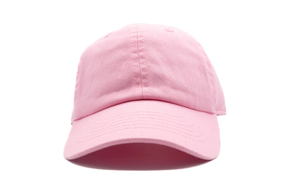 Light Pink Letter Baseball Hat