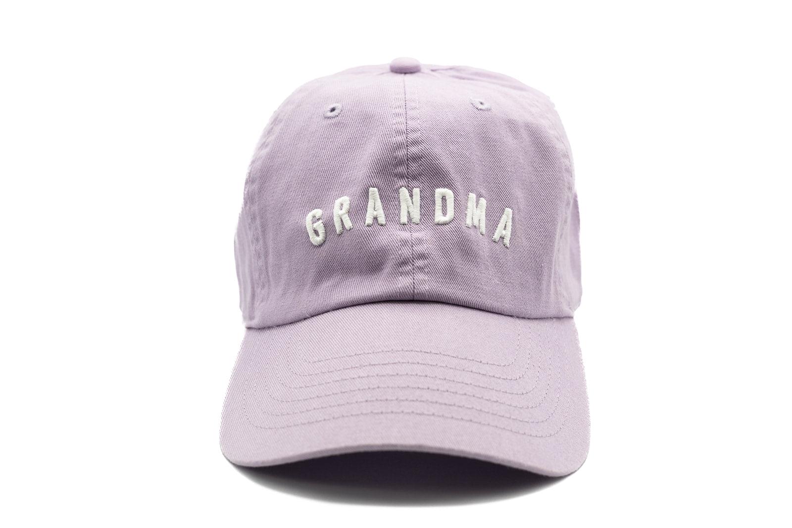Minimal Grandma Logo Baseball Hat