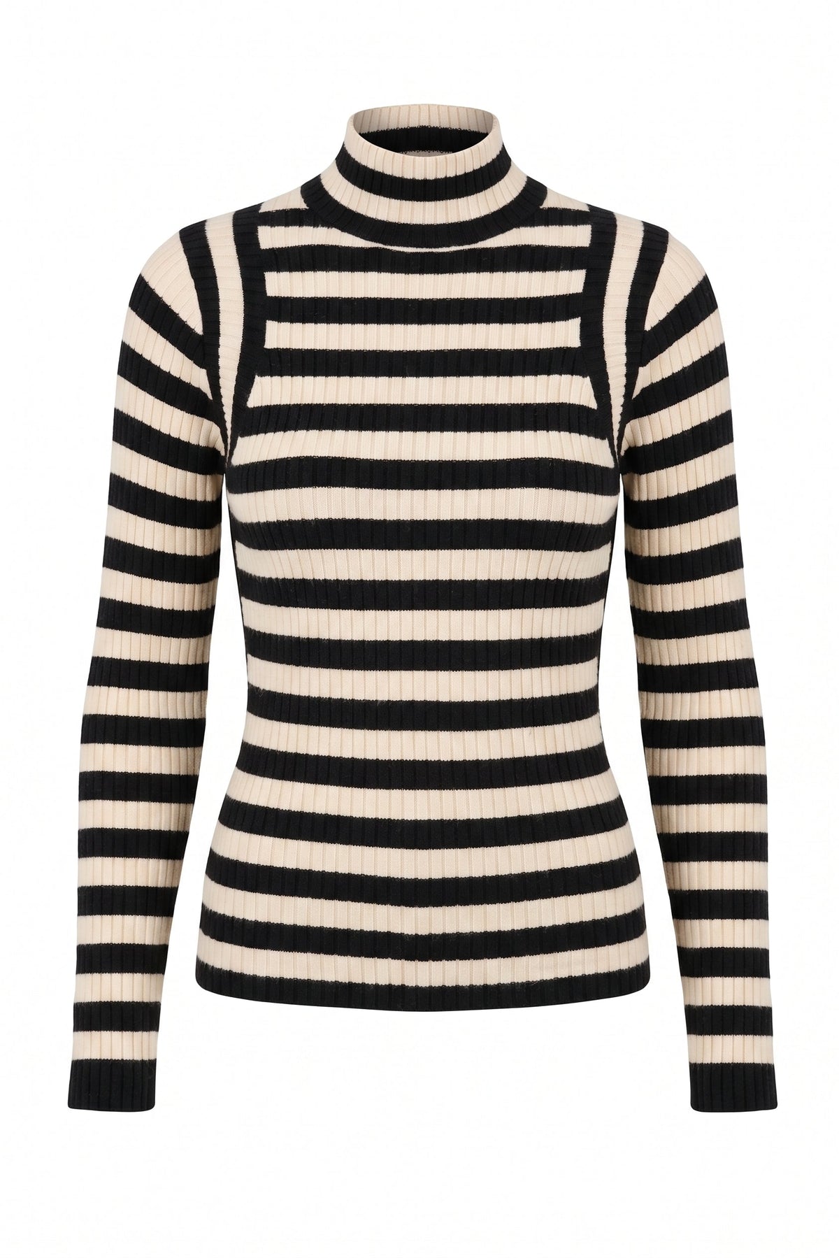 Linh Engineered Stripe Sweater Top
