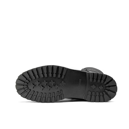 Logger 8” Men’s Waterproof Work Boot for Men - Black