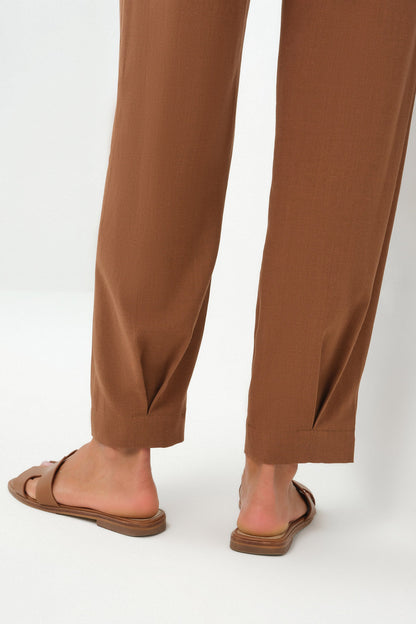 Noria Fluid Woven Pant with Fly-Front & Drawcord