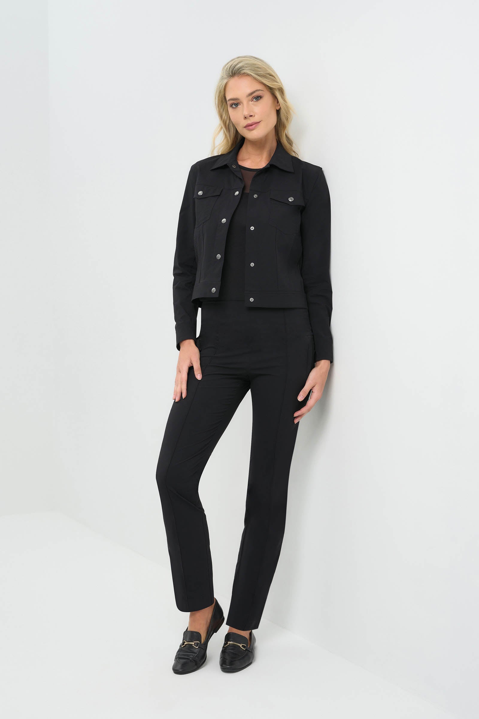 Delilah Ultra Light Weight Denim Style Jacket