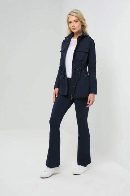 Katya Ultralight Flare Pant with Pintucking