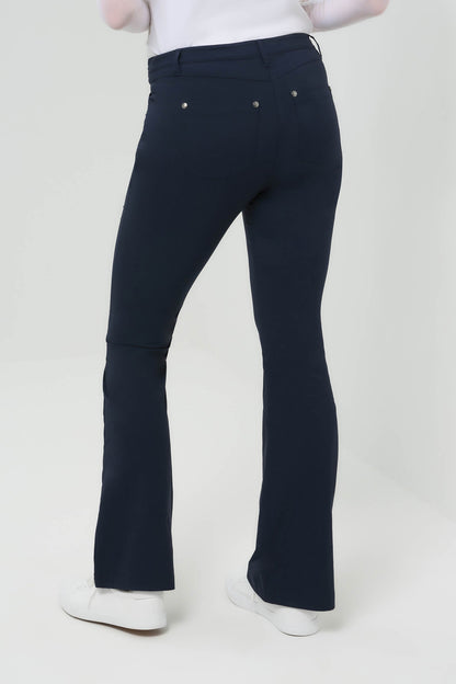 Katya Ultralight Flare Pant with Pintucking