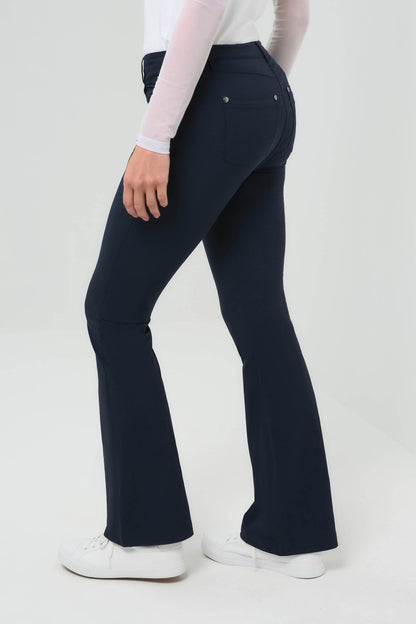 Katya Ultralight Flare Pant with Pintucking