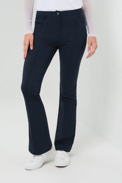 Katya Ultralight Flare Pant with Pintucking