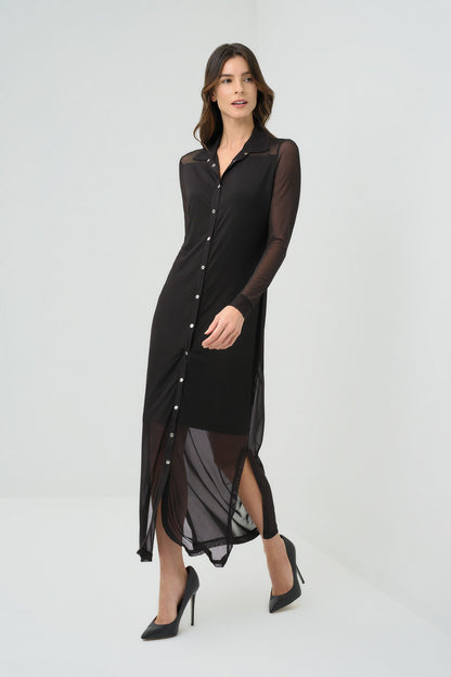 Colette Mesh Overlay Dress