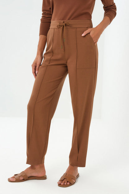 Noria Fluid Woven Pant with Fly-Front & Drawcord
