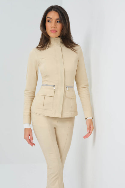 Kenya Safari Jacket in Wheat