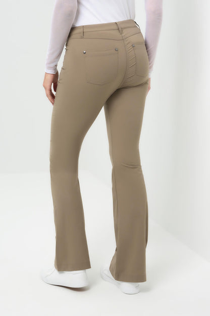 Katya Ultralight Flare Pant with Pintucking