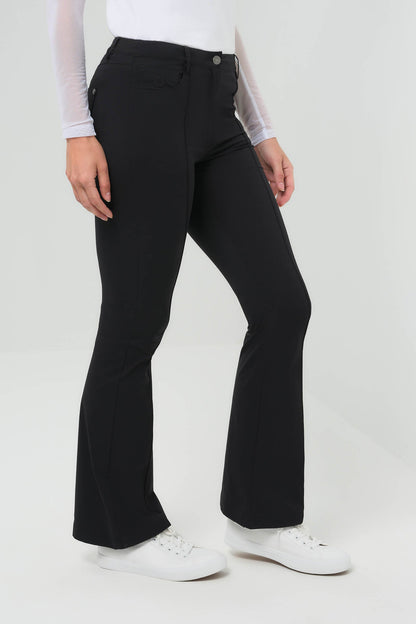 Katya Ultralight Flare Pant with Pintucking
