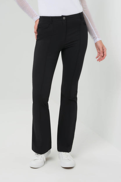 Katya Ultralight Flare Pant with Pintucking