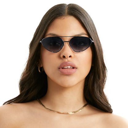 Lucky Star Sunglasses - Faded Black