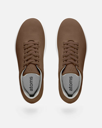 Model 001: Mocha Brown Sneakers