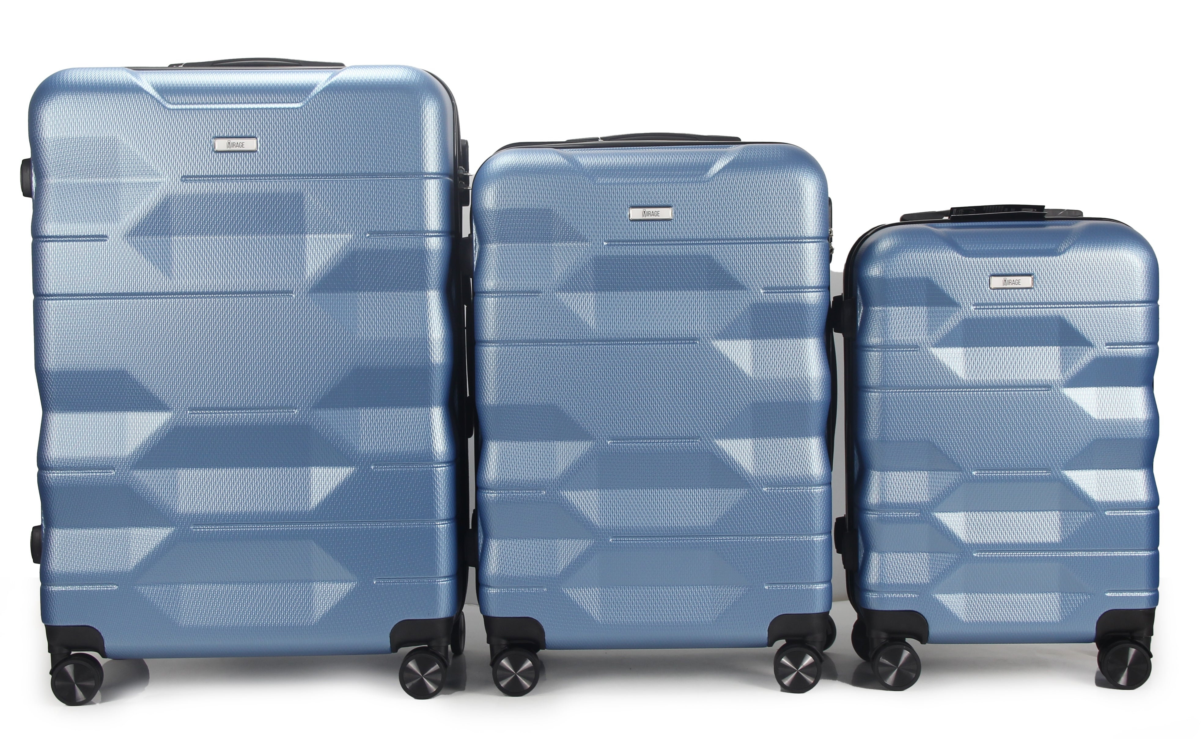 Maggie 3 Piece Luggage Set with Combination Lock