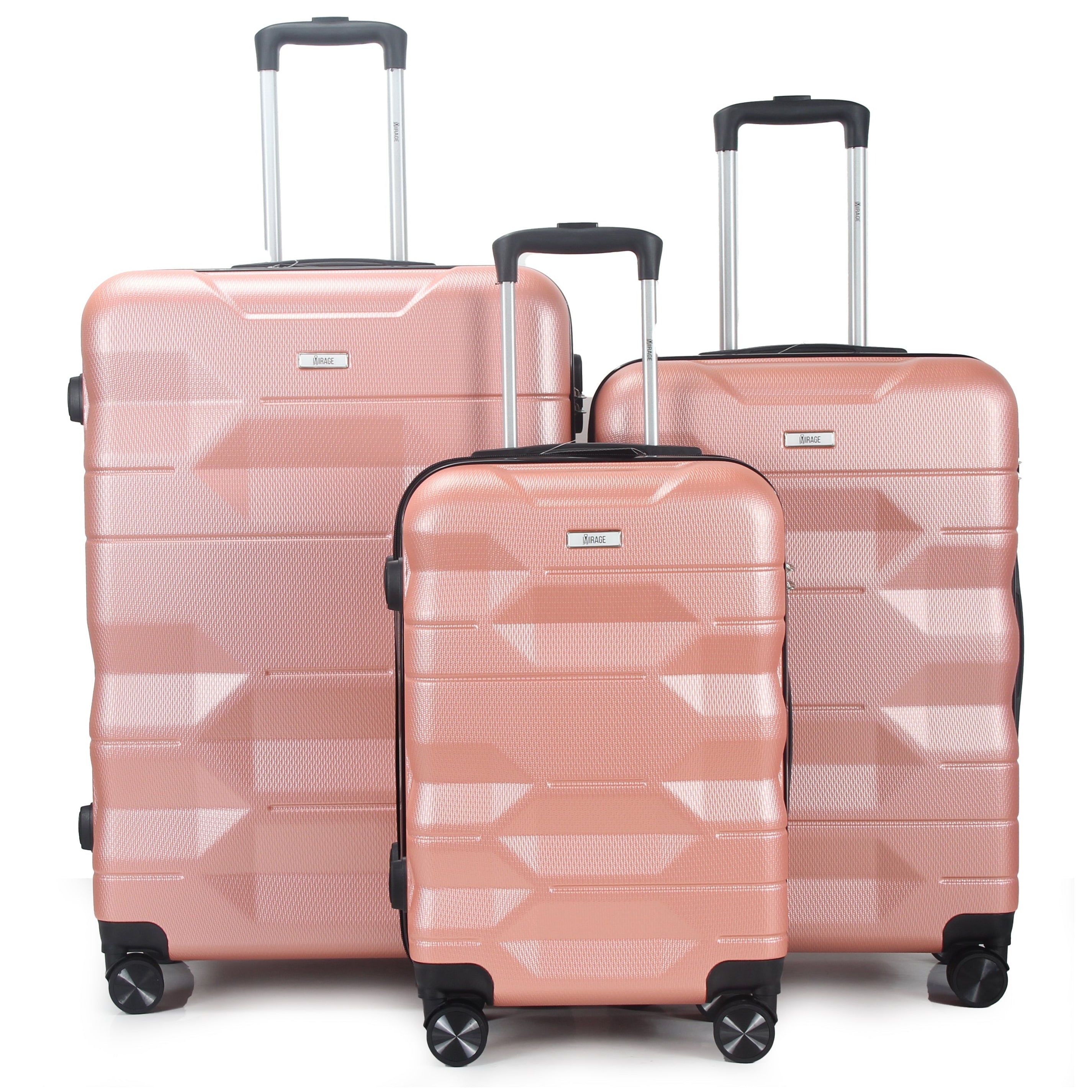Maggie 3 Piece Luggage Set with Combination Lock