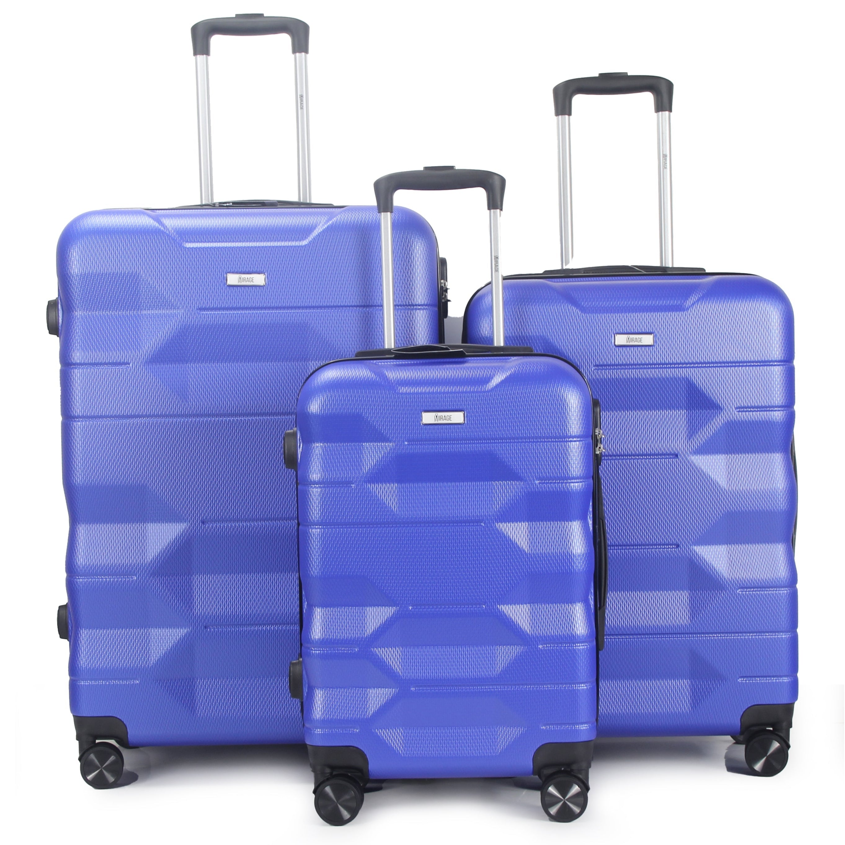 Maggie 3 Piece Luggage Set with Combination Lock