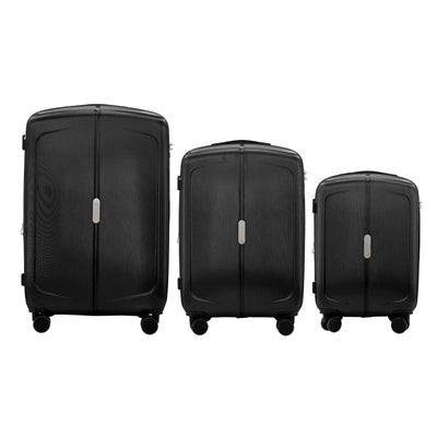 Mateo Expandable 3 Piece Spinner Luggage Set with Lock