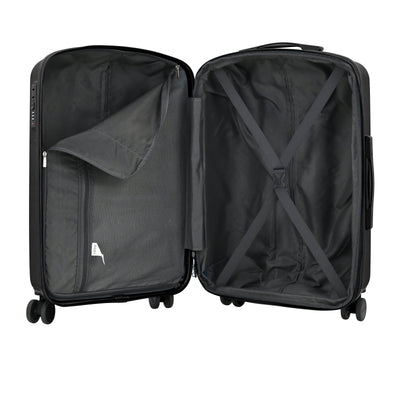 Mateo Expandable 3 Piece Spinner Luggage Set with Lock