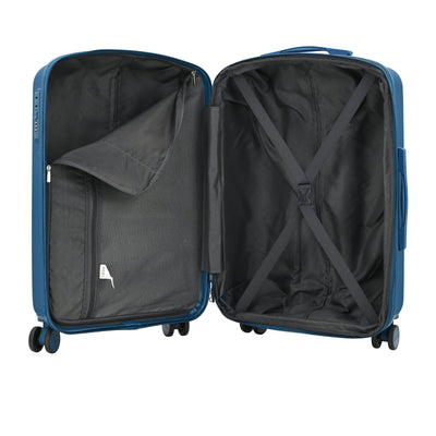Mateo Expandable 3 Piece Spinner Luggage Set with Lock