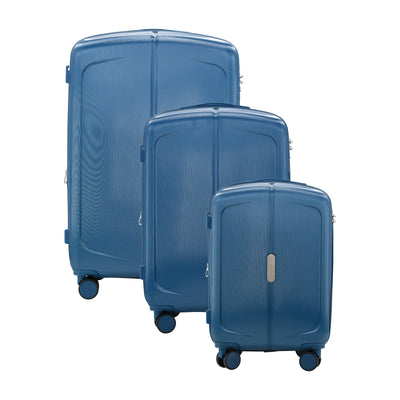 Mateo Expandable 3 Piece Spinner Luggage Set with Lock