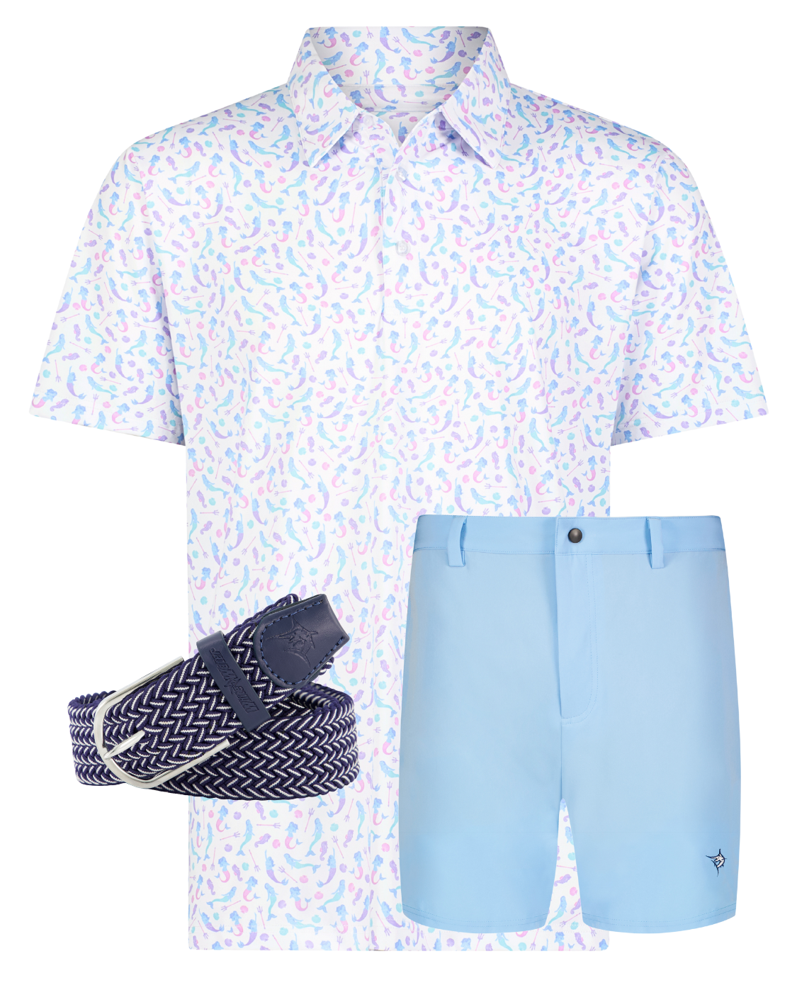Men's Mermaid Lightweight Everyday Polo