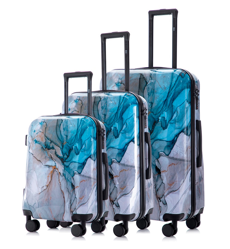 Meteor 3 Piece Luggage Set with TSA Lock