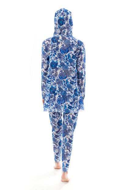Pomegranate Burkini with or without Hood