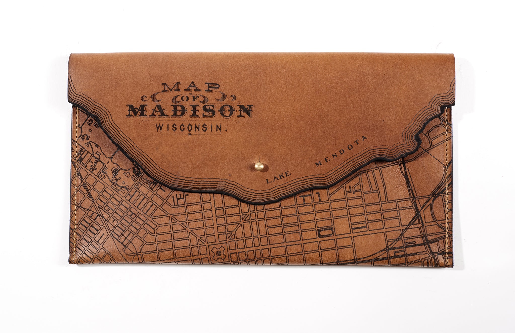 Madison Map Clutch | Practical Chic Carry