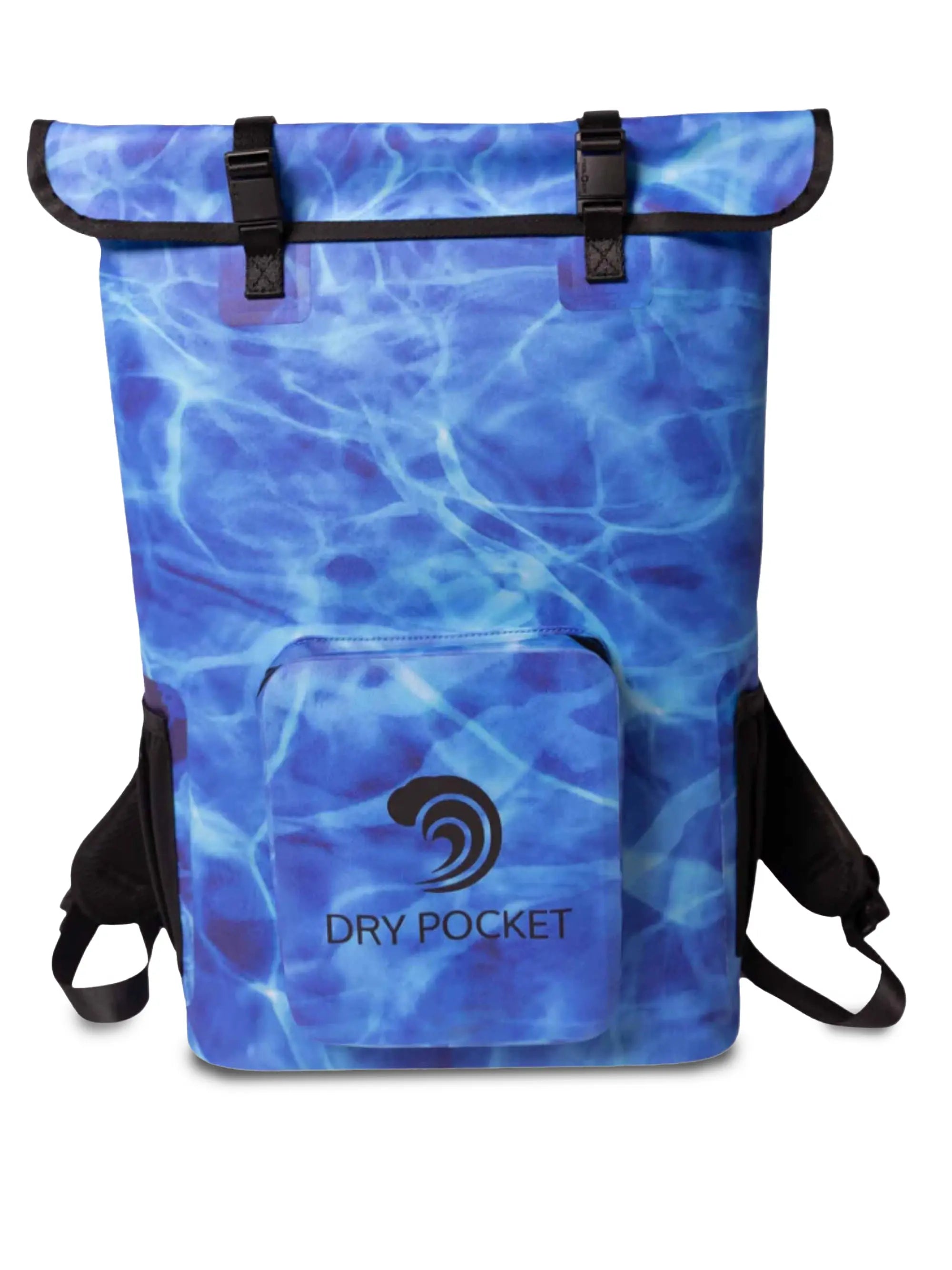 MagnaGuard-Auto-Sealing Backpack Cooler - Aqua Blue