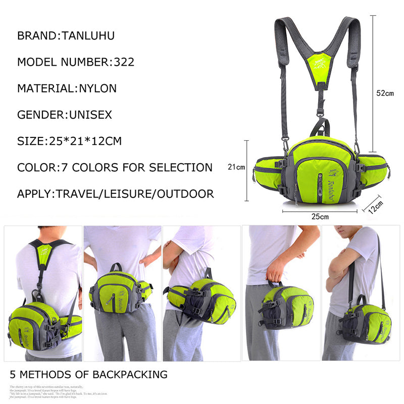 Hiking Nylon Fanny Pack