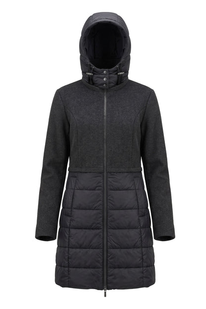 Marla 2.0 Mixed-Media Removable Hood Parka