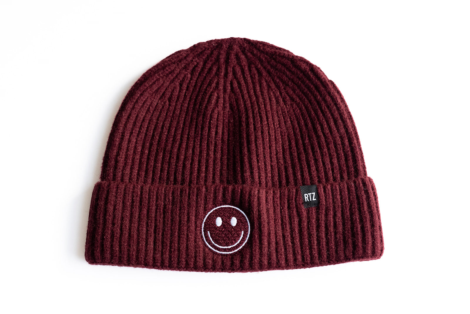 Cozy Smiley Face Knit Beanie