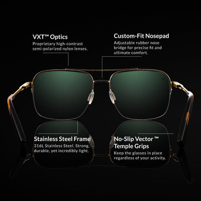 The Marshall Sunglasses - Gold