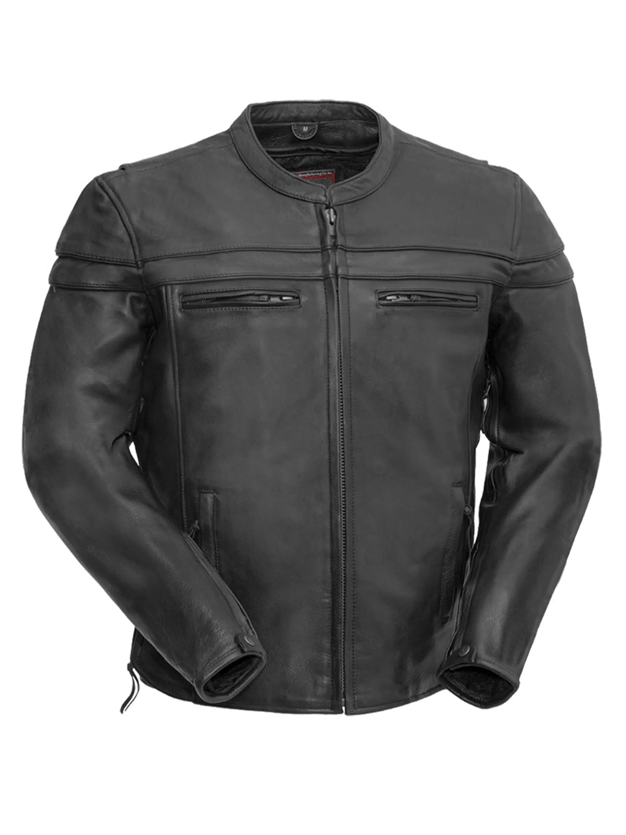 Maverick Men's Motorcycle Leather Jacket