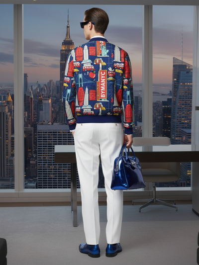 Men's CHELSEA Bomber Jacket BYMANYC ® New York