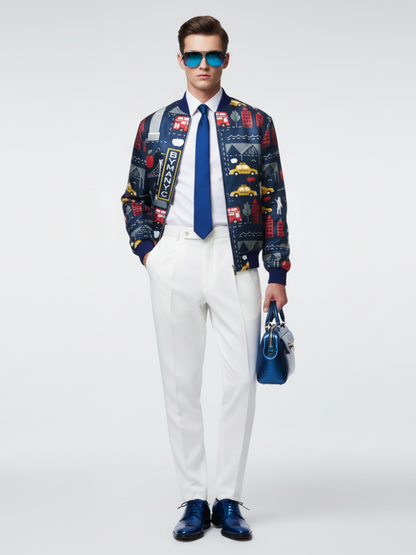 Men's HARLEM Bomber Jacket BYMANYC ® New York